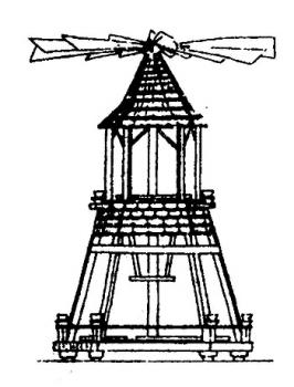 Vorlage Pyramide Förderturm